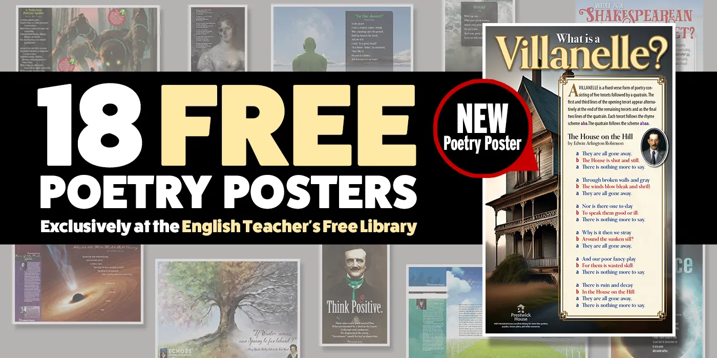 18 Printable Poetry Posters for the Classroom